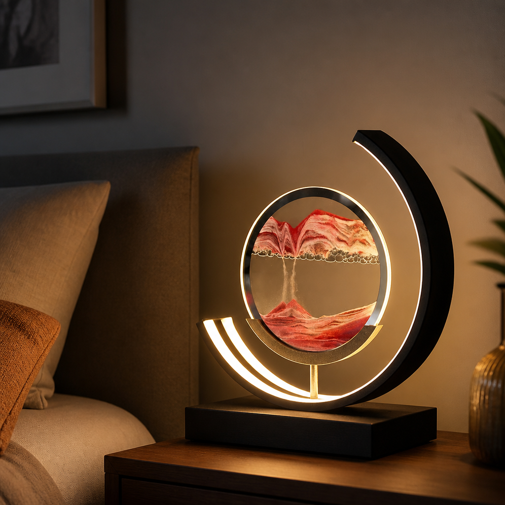 Sandlight Kvikksand LED-bordlampe