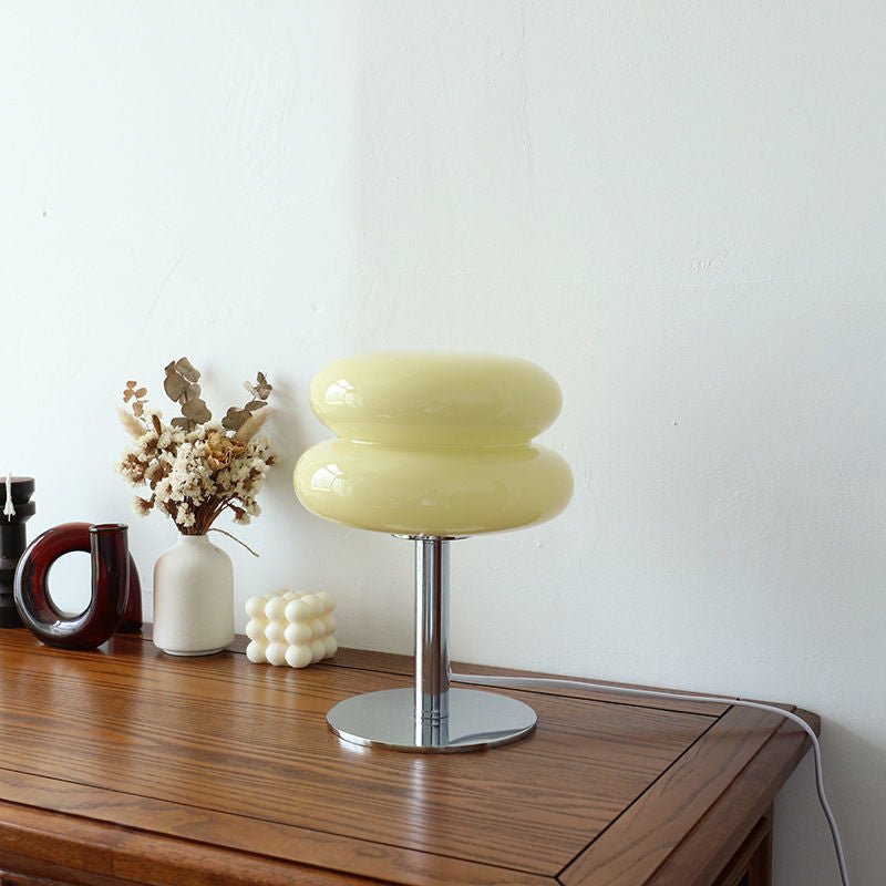 Italiensk designer glassbordlampe | Moderne retro stemningslys