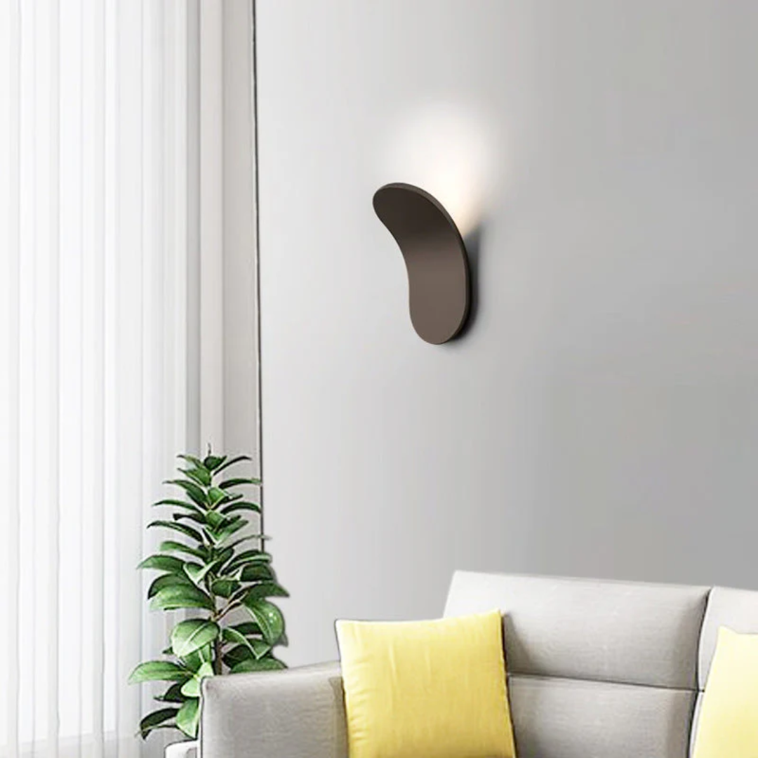 Moderne nordisk vegglampe | Minimalistisk LED-vegglys
