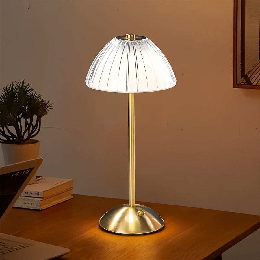 Golden Touch bordlampe | USB-oppladbar