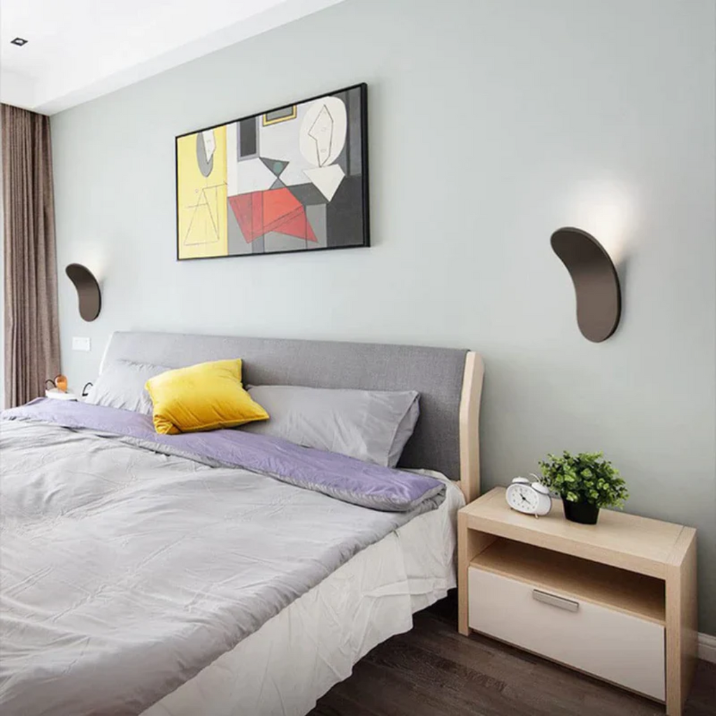 Moderne nordisk vegglampe | Minimalistisk LED-vegglys