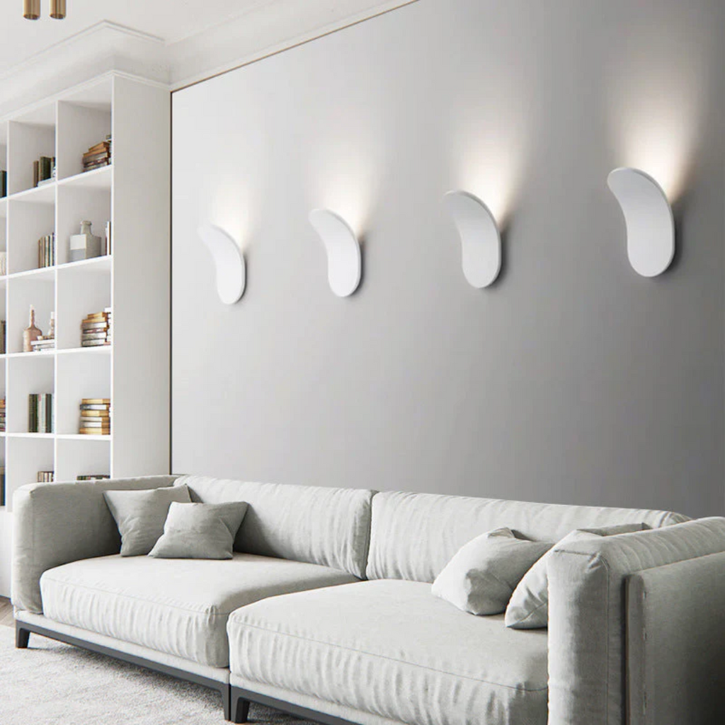 Moderne nordisk vegglampe | Minimalistisk LED-vegglys