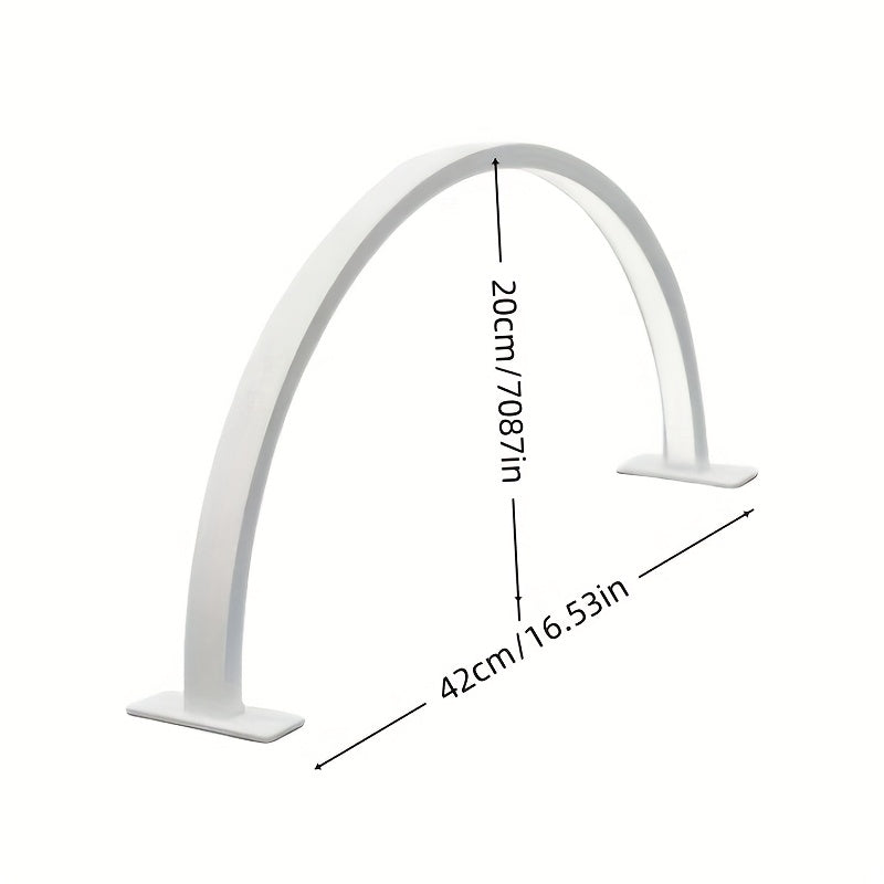 Halvmåne LED-skrivebordslampe | Justerbar USB-lampe i metall