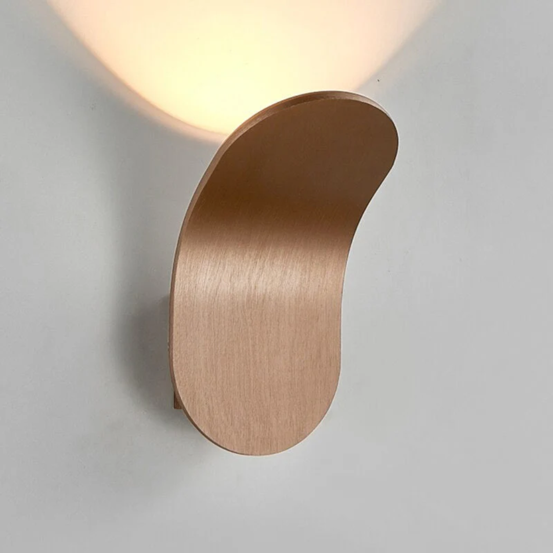 Moderne nordisk vegglampe | Minimalistisk LED-vegglys