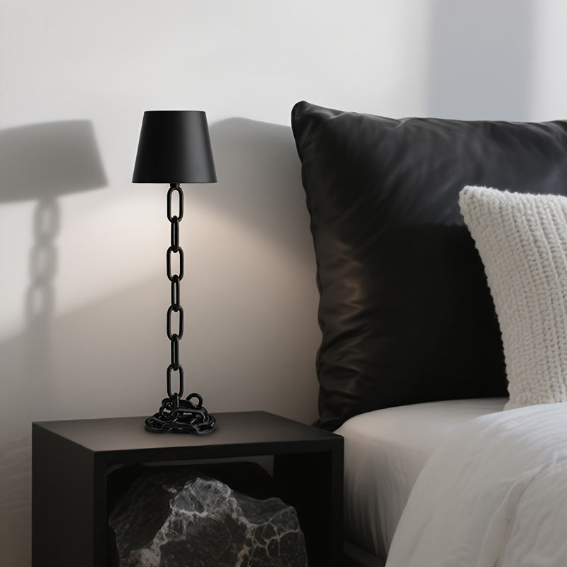 Moderne lenkedesign bordlampe | Oppladbar berøringsstyrt LED-lampe