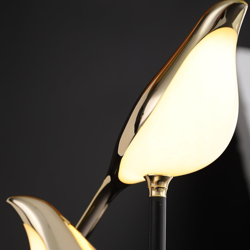 Golden Birdlight vegglampe | Moderne nordisk LED-vegglampe