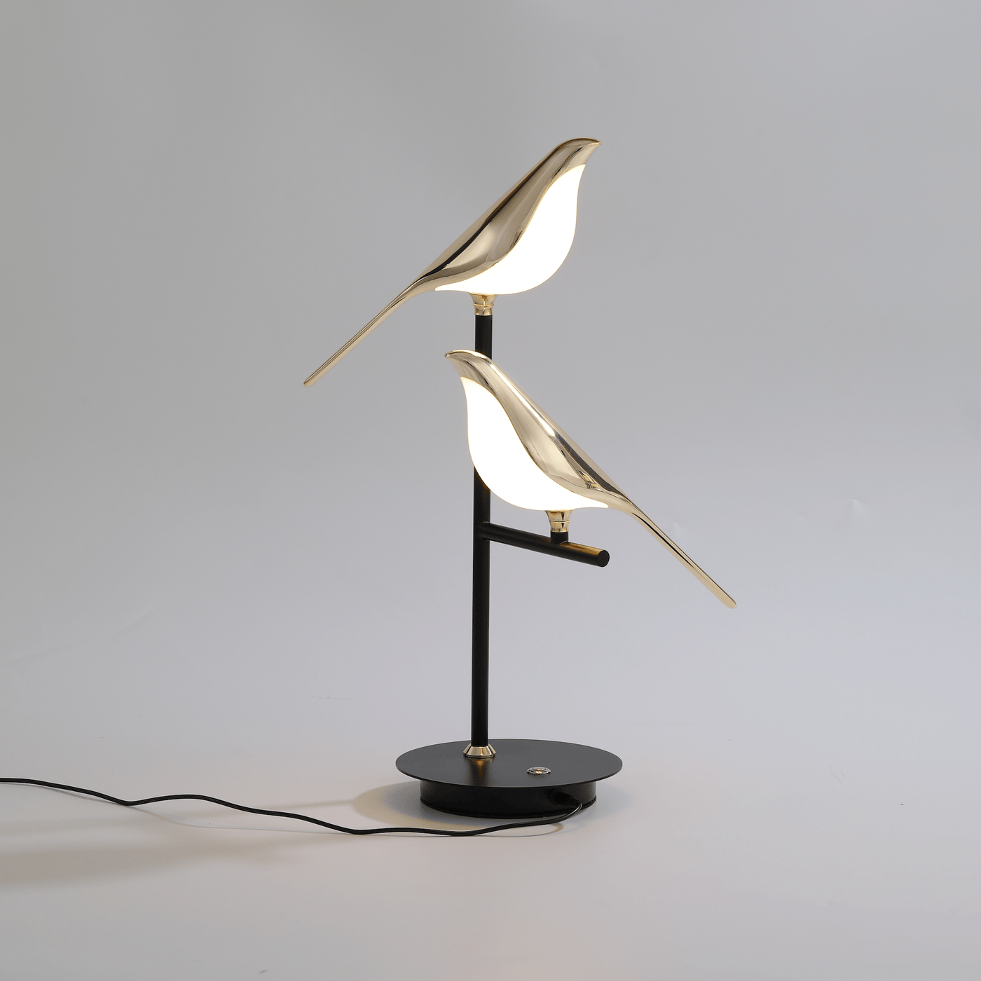 Golden Birdlight vegglampe | Moderne nordisk LED-vegglampe