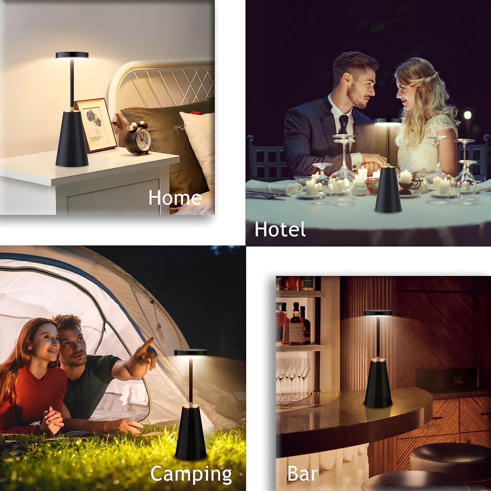 Sleek Lamp | Trådløs oppladbar bordlampe