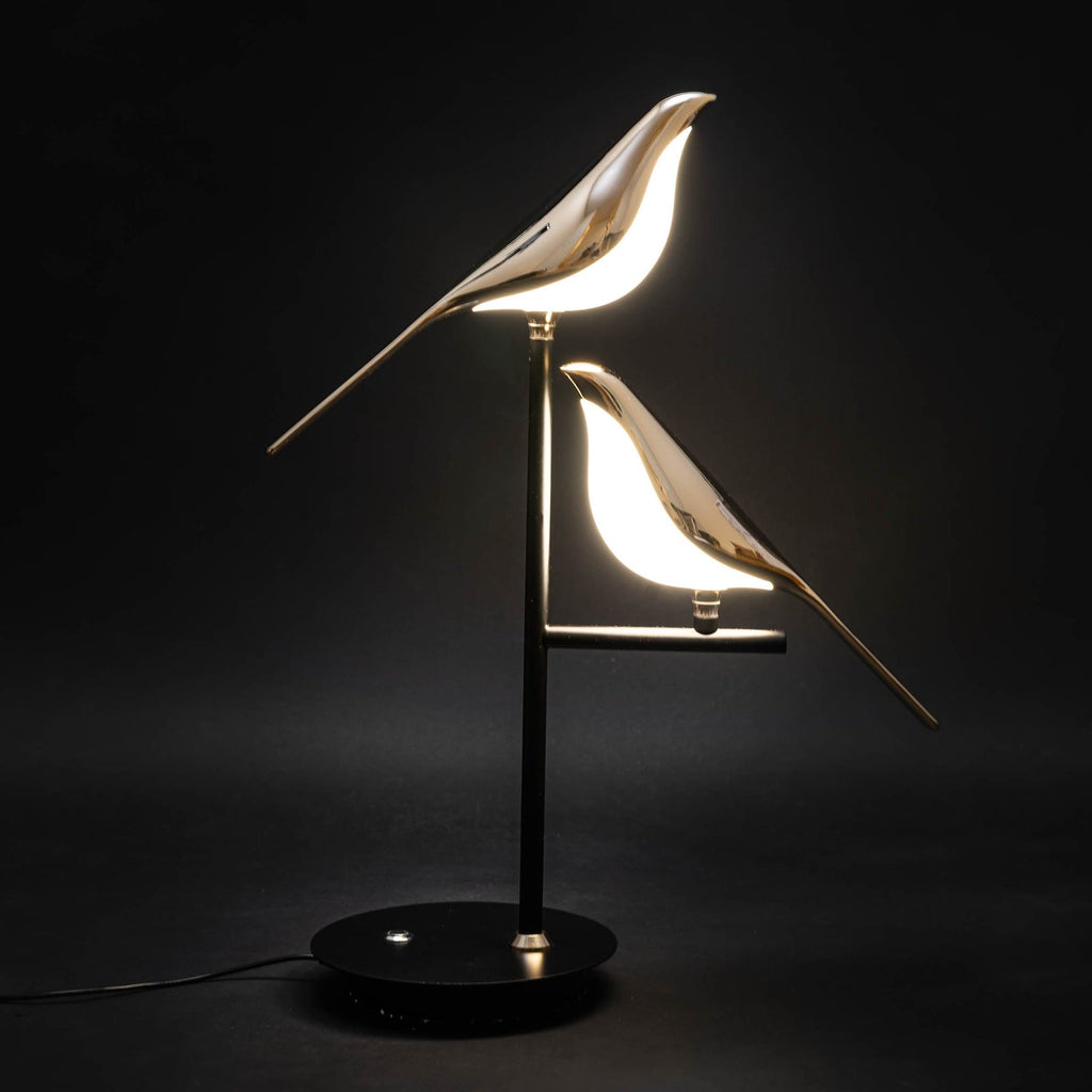 Golden Birdlight vegglampe | Moderne nordisk LED-vegglampe