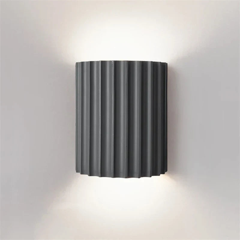 Nordisk moderne resin-vegglampe | Stilig innendørs vegglys