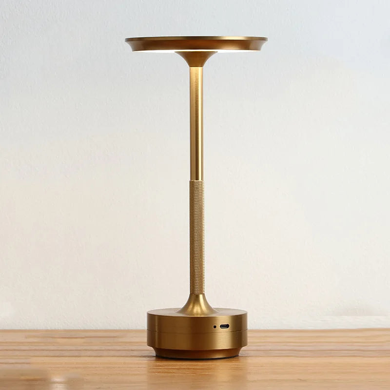 Oppladbar berøringslampe | Dimbar LED-bordlampe
