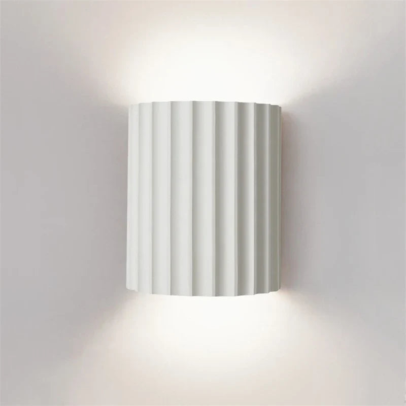 Nordisk moderne resin-vegglampe | Stilig innendørs vegglys