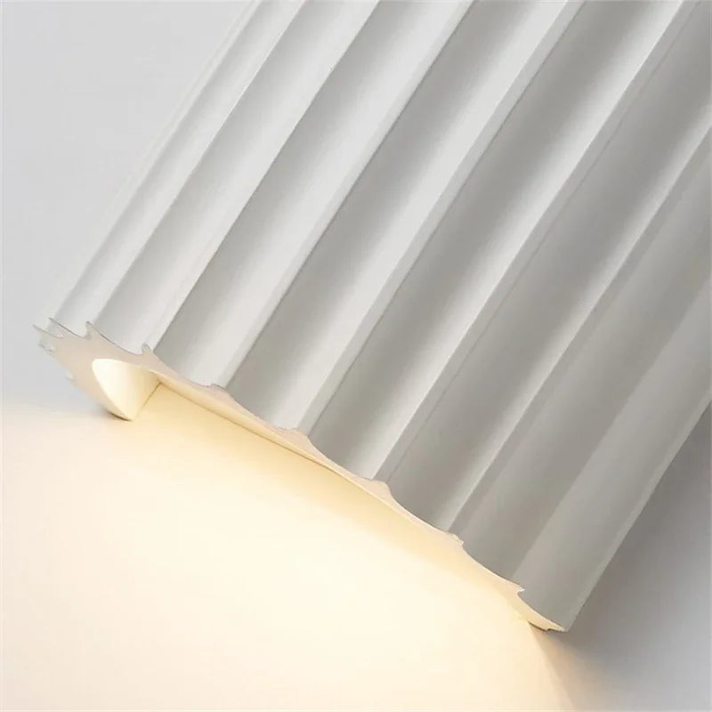 Nordisk moderne resin-vegglampe | Stilig innendørs vegglys