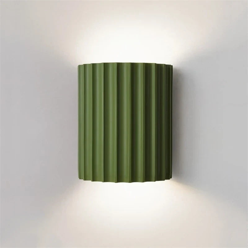 Nordisk moderne resin-vegglampe | Stilig innendørs vegglys