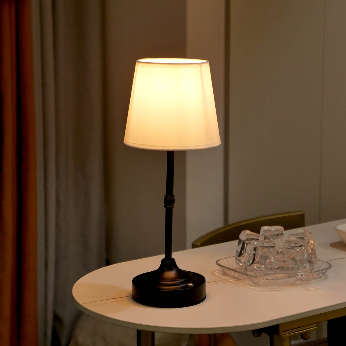 Dimbar ledningsfri bordlampe | USB-oppladbar