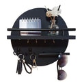 Round Wooden Key Holder | Stylish and Eco-Friendly Wall Organizer