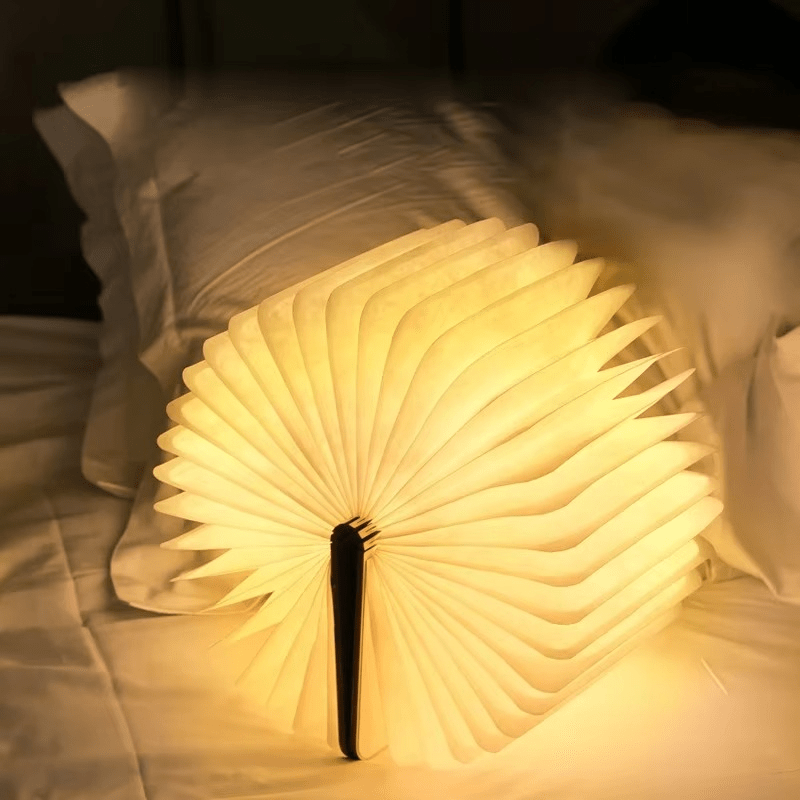Lumibook bordlampe | 360° sammenleggbar oppladbar lampe