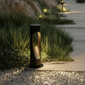 Outdoor floor lamp | Weatherproof LED with high round base
