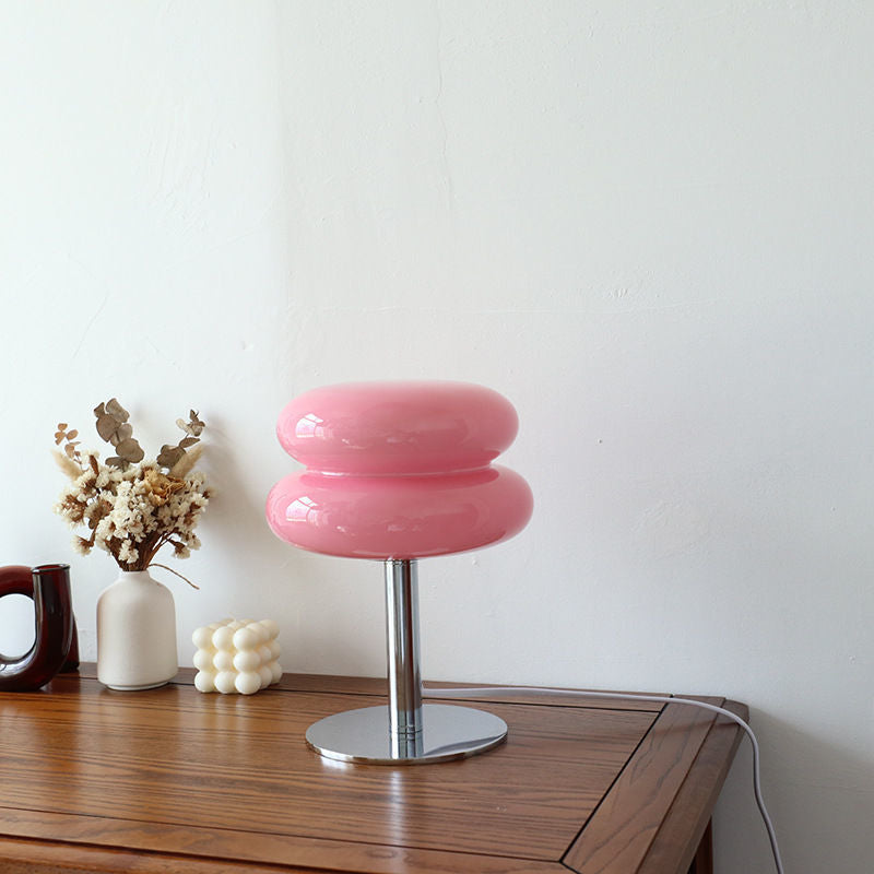 Italiensk designer glassbordlampe | Moderne retro stemningslys